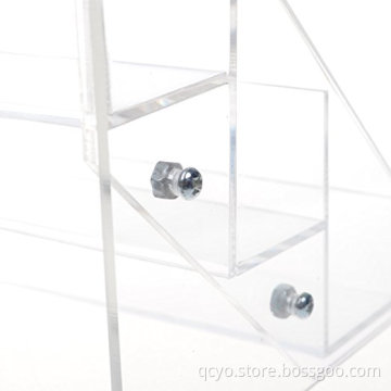 Acrylic 3 Tiered Nail Polish Organizer Table Rack Show Display Holder Stand